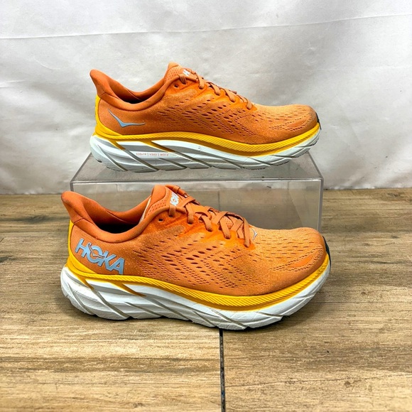 Hoka One One Shoes - Hoka One One Clifton 8 Wide Sun Baked W Size 9D Women’s‎